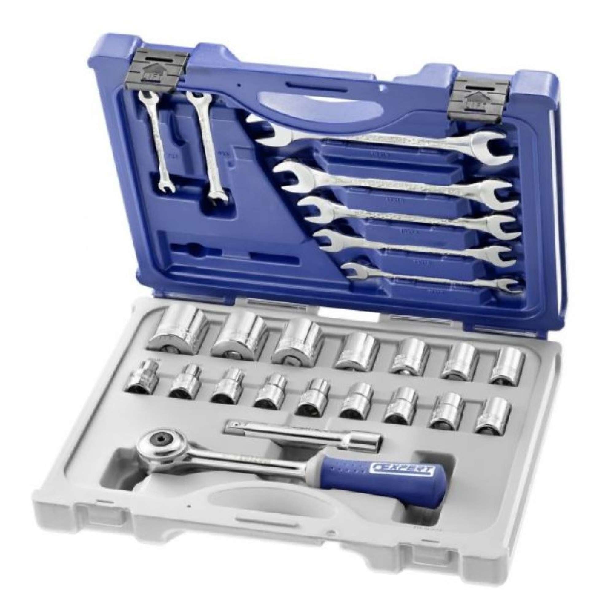 Set di 25pz bussole da 1/2 - Expert E032937