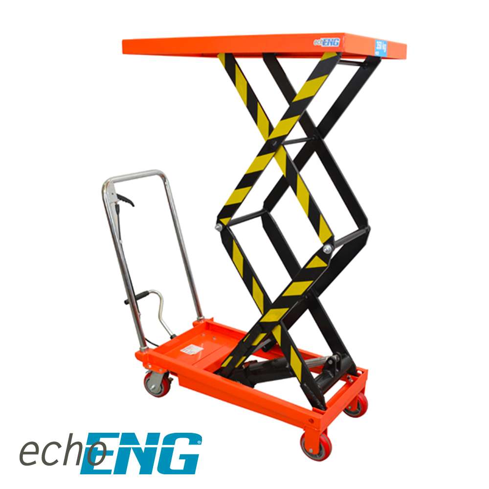 Carrello a doppio pantografo piattaforma sollevatore 350kg - ENG PRO MA SL CP35