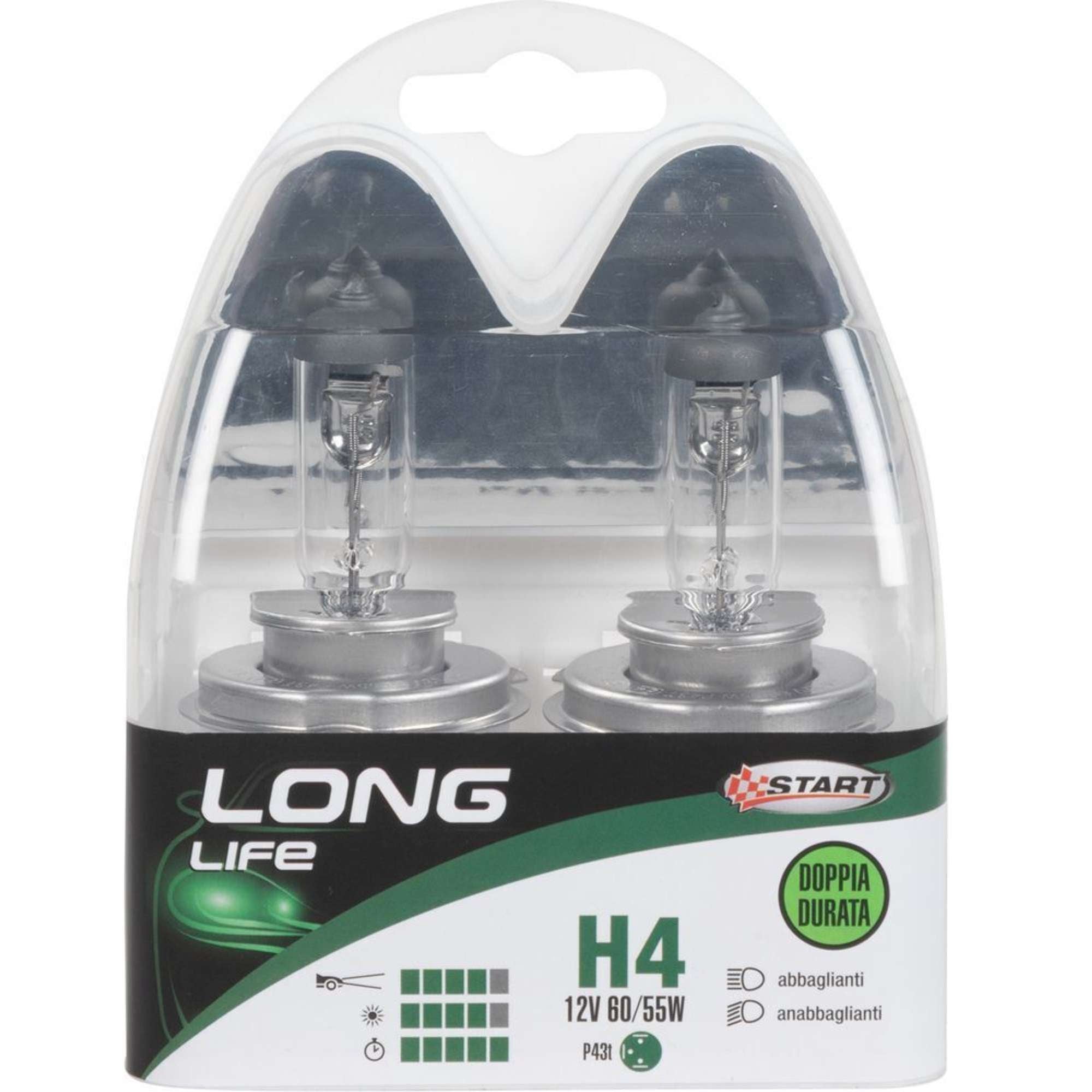 Coppia lampadine Long Life 12V - Start