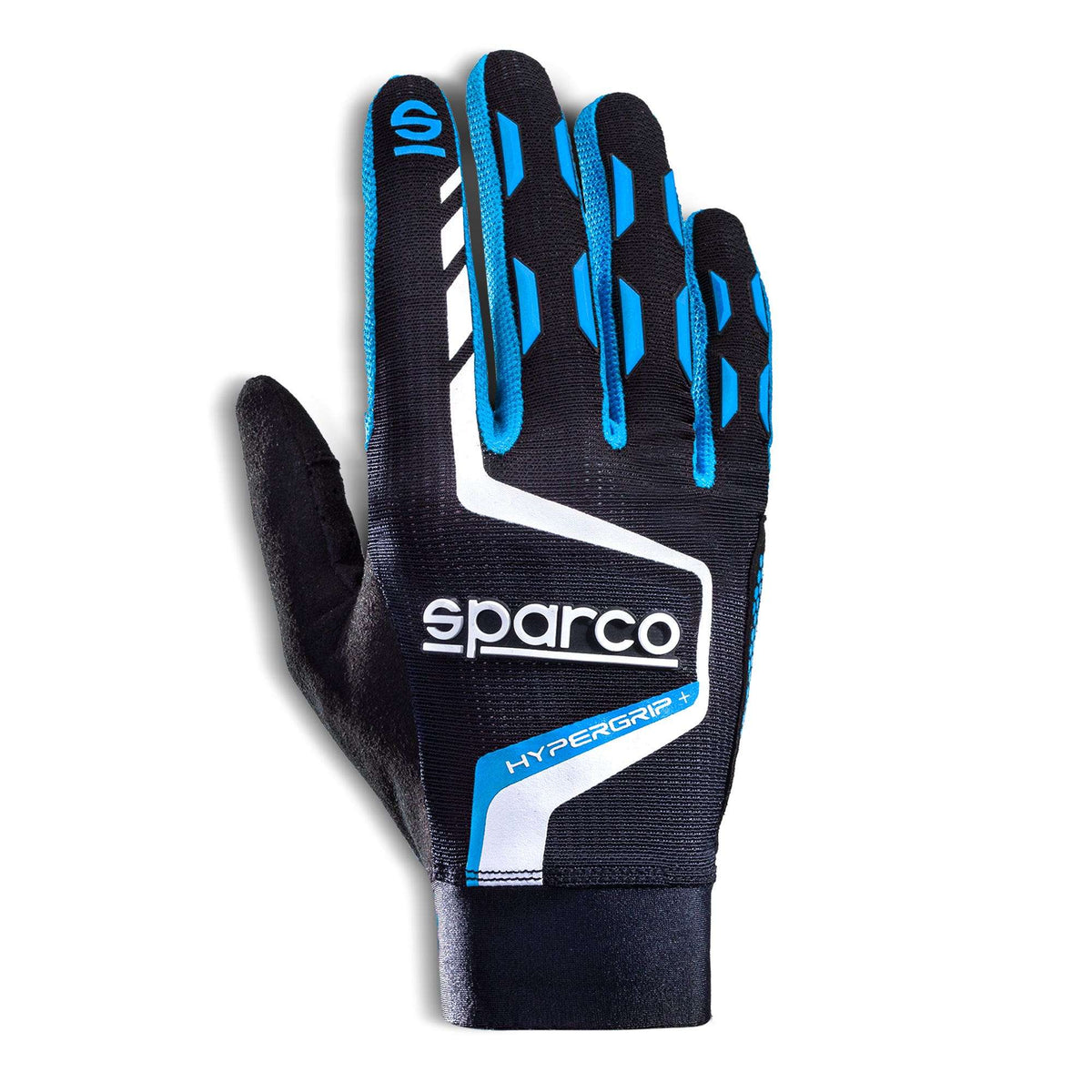 Sparco Guanti Hypergrip+ nero/azzurro - guanti tecnici motorsport