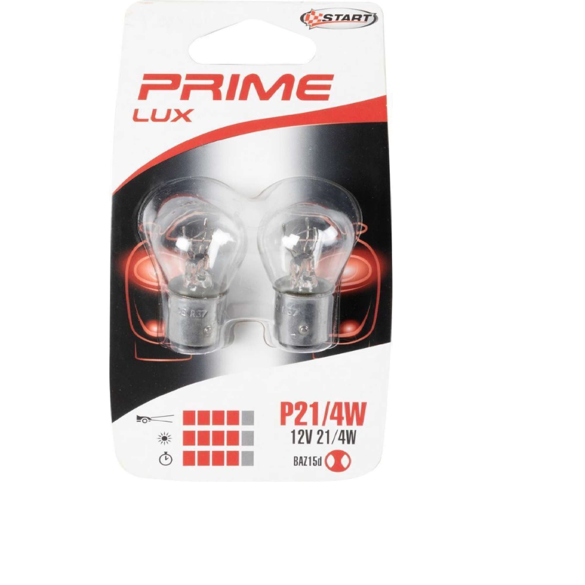 Lampadine Biluce P21W/4W 12V 21W/4W (2Pz) - Start 8881