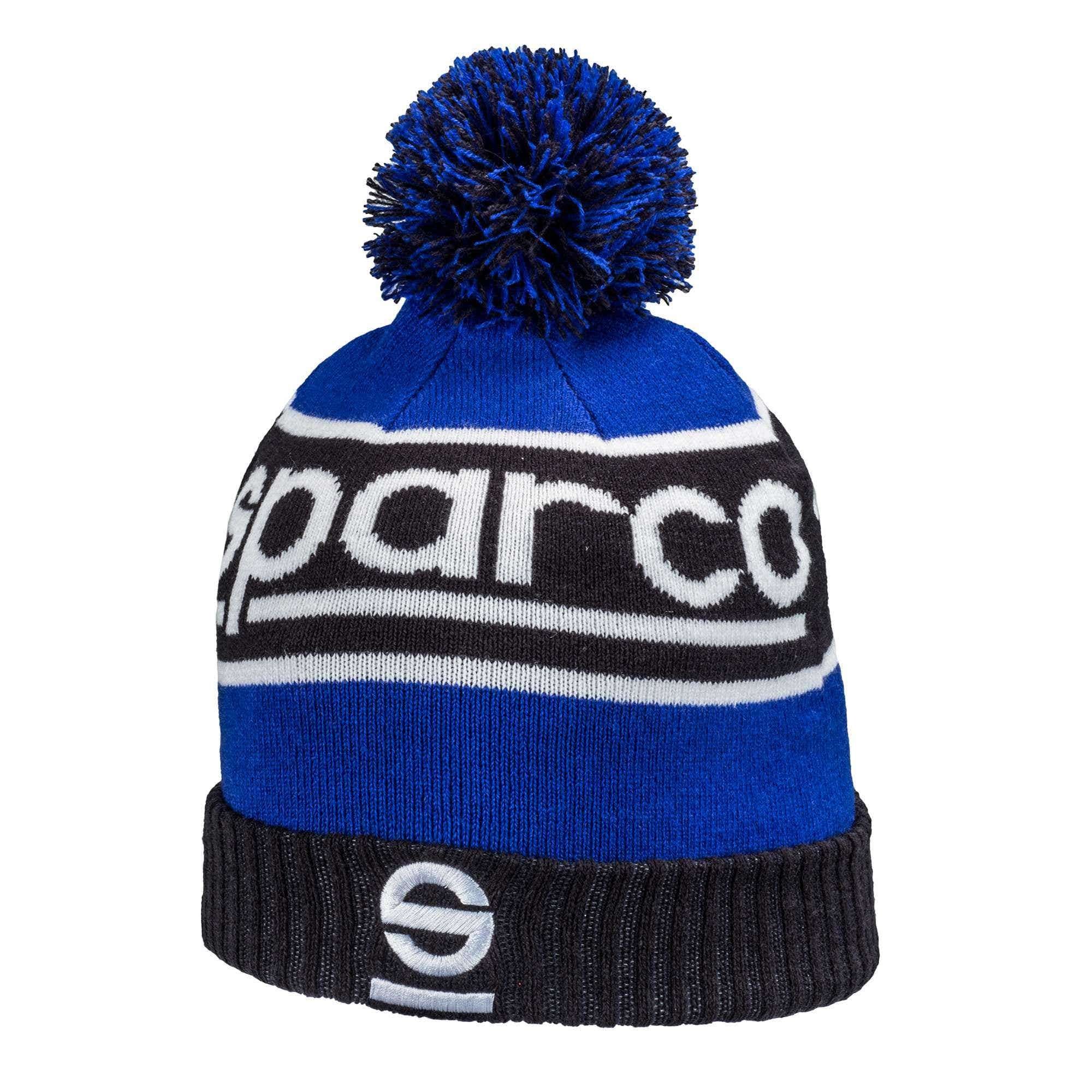Sparco Beanie Windy blu navy/azzurro