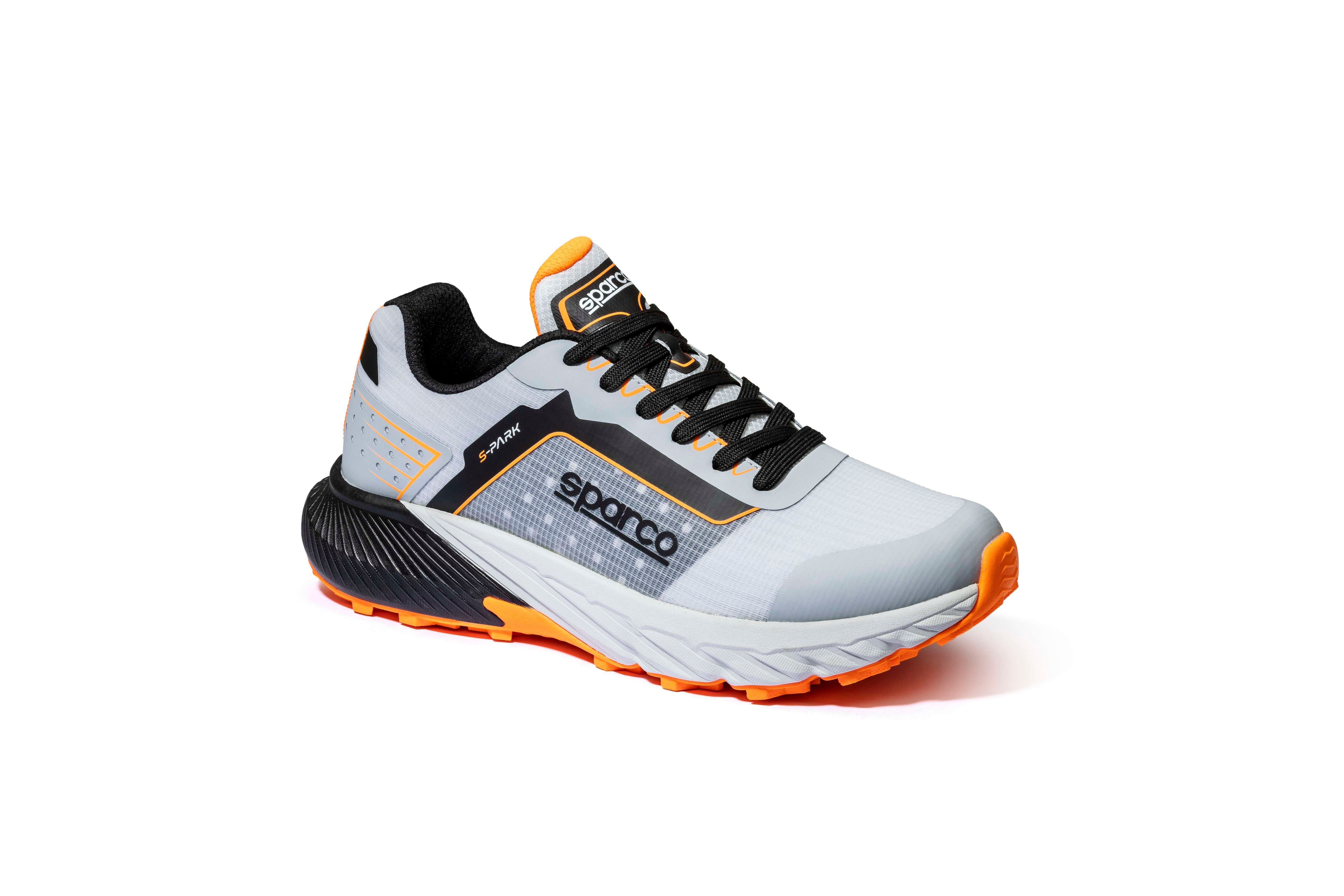 Sparco Scarpe S-Park Salou Si/nero silver/black-scarpe antinfortunistiche da lavoro