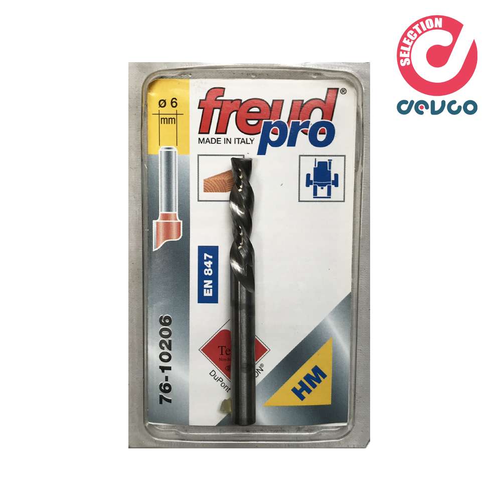 Punta da trapano per legno diametro 6 - Freud - 76-10206