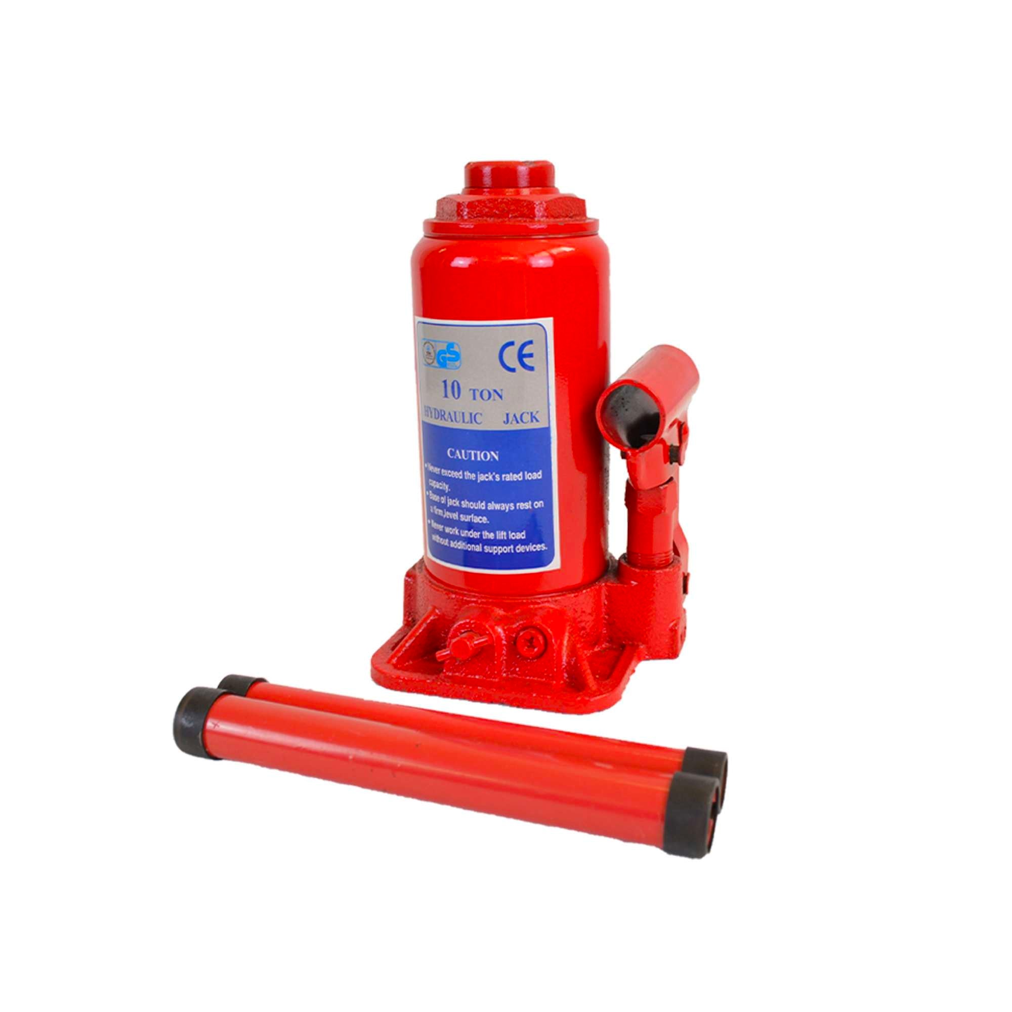 Cric auto sollevatore idraulico martinetto a bottiglia 10 t ENG PRO MA CB 0010