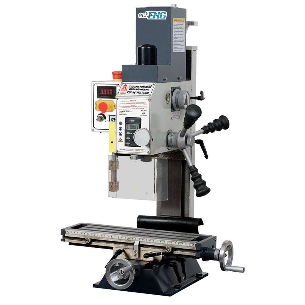 Trapano fresa da banco FTX-16-TFS VARIO 230Vb 0.75kW ENG PRO Fortex