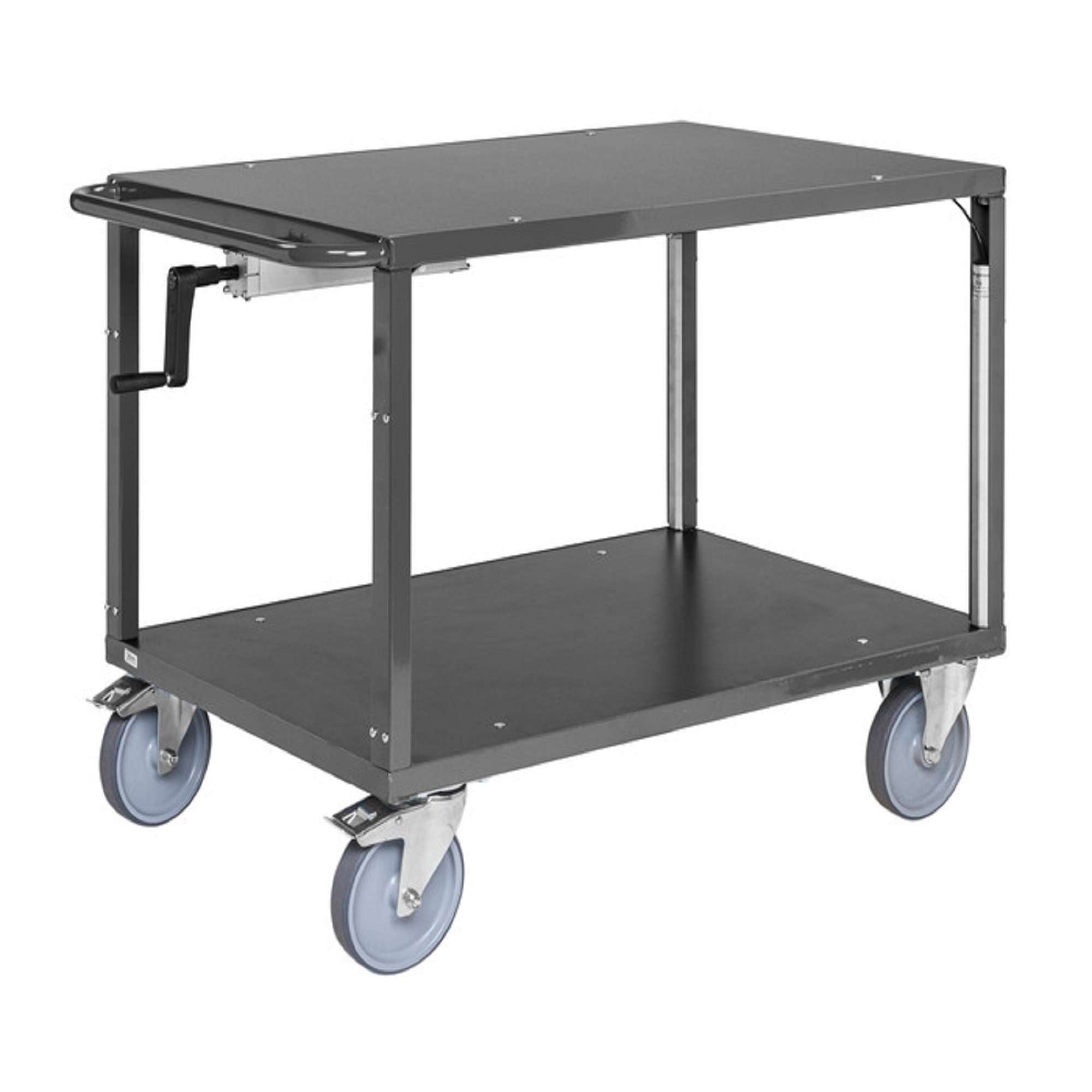 Carrello tavolo con altezza regolabile, 845-1100 mm - Kongamek KM337-2-HS-ERGO