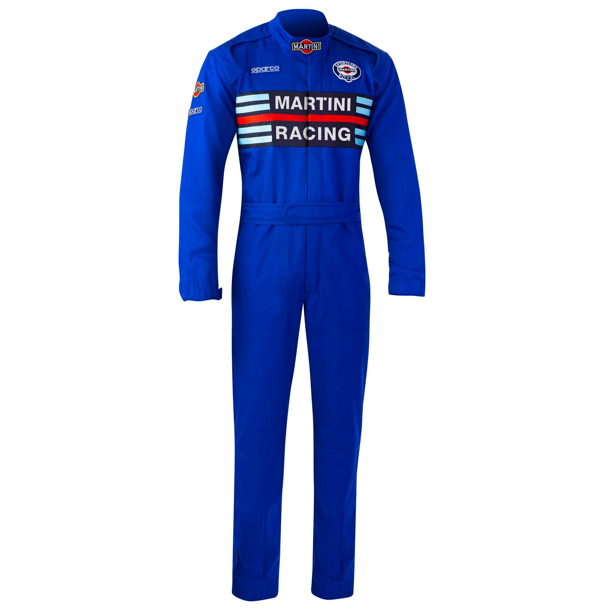 Sparco Tuta Ms-4 Martini azzurro