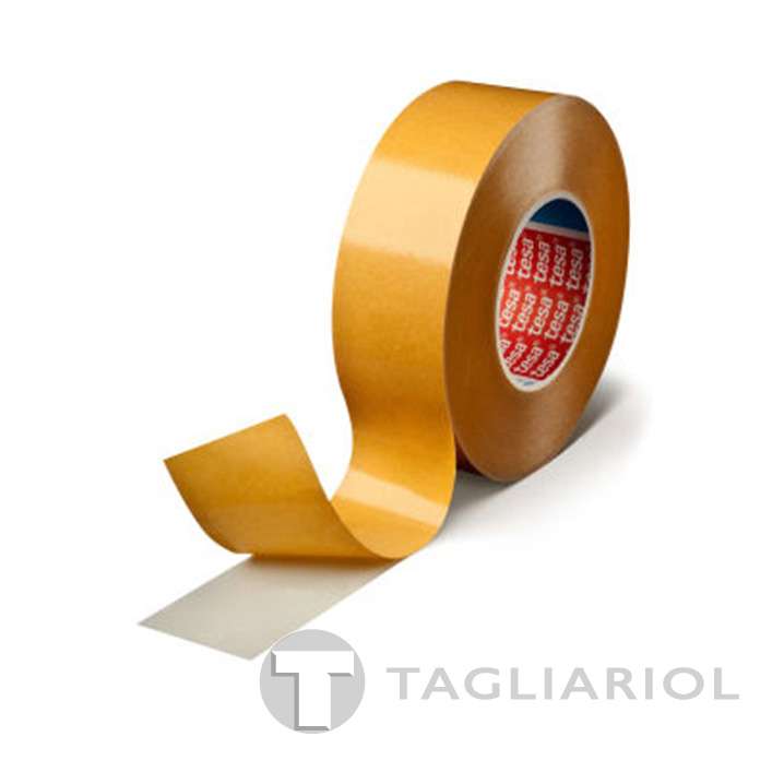 Nastro 50mmX25m Biadesivo telato BIANCO TESA 04934