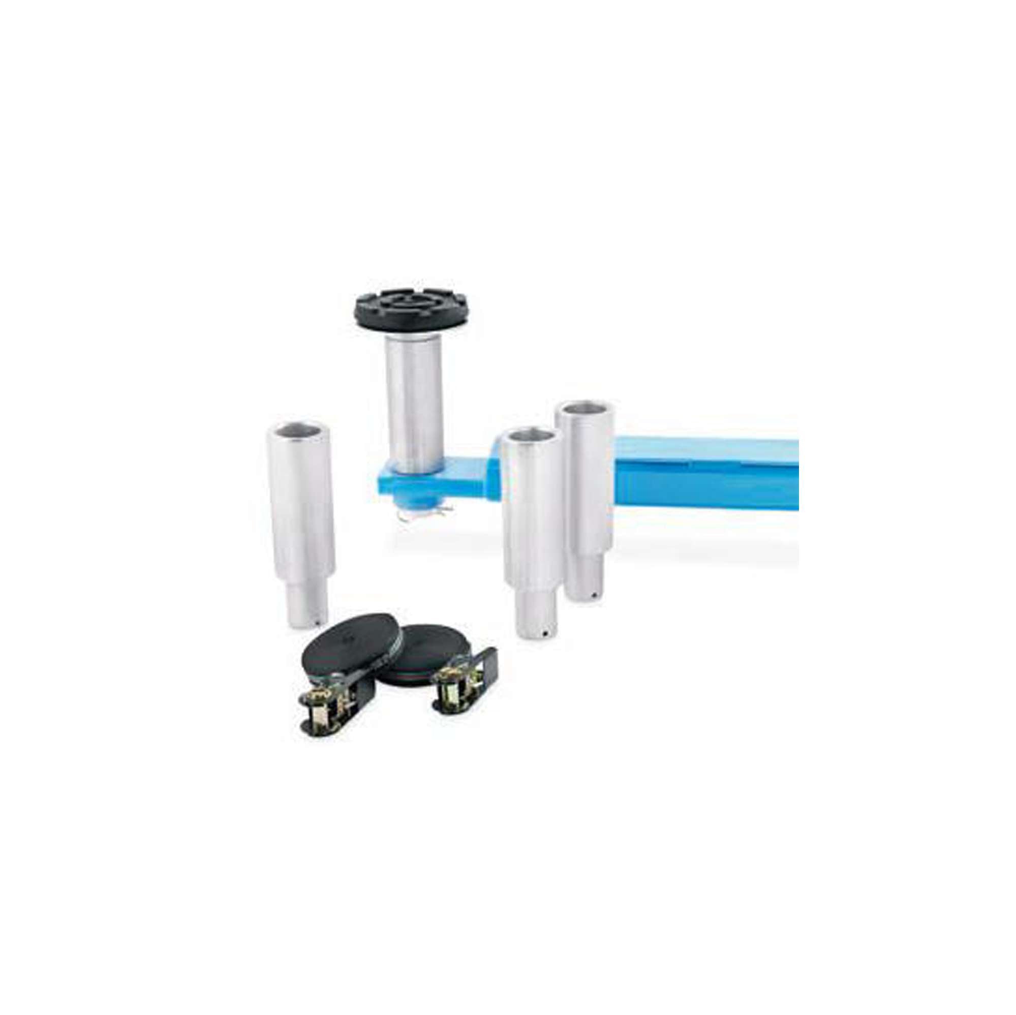 4 adattatori universali h 100 mmper ponti sollevatori elettromeccanici a 2 colonne OMCN E199/R