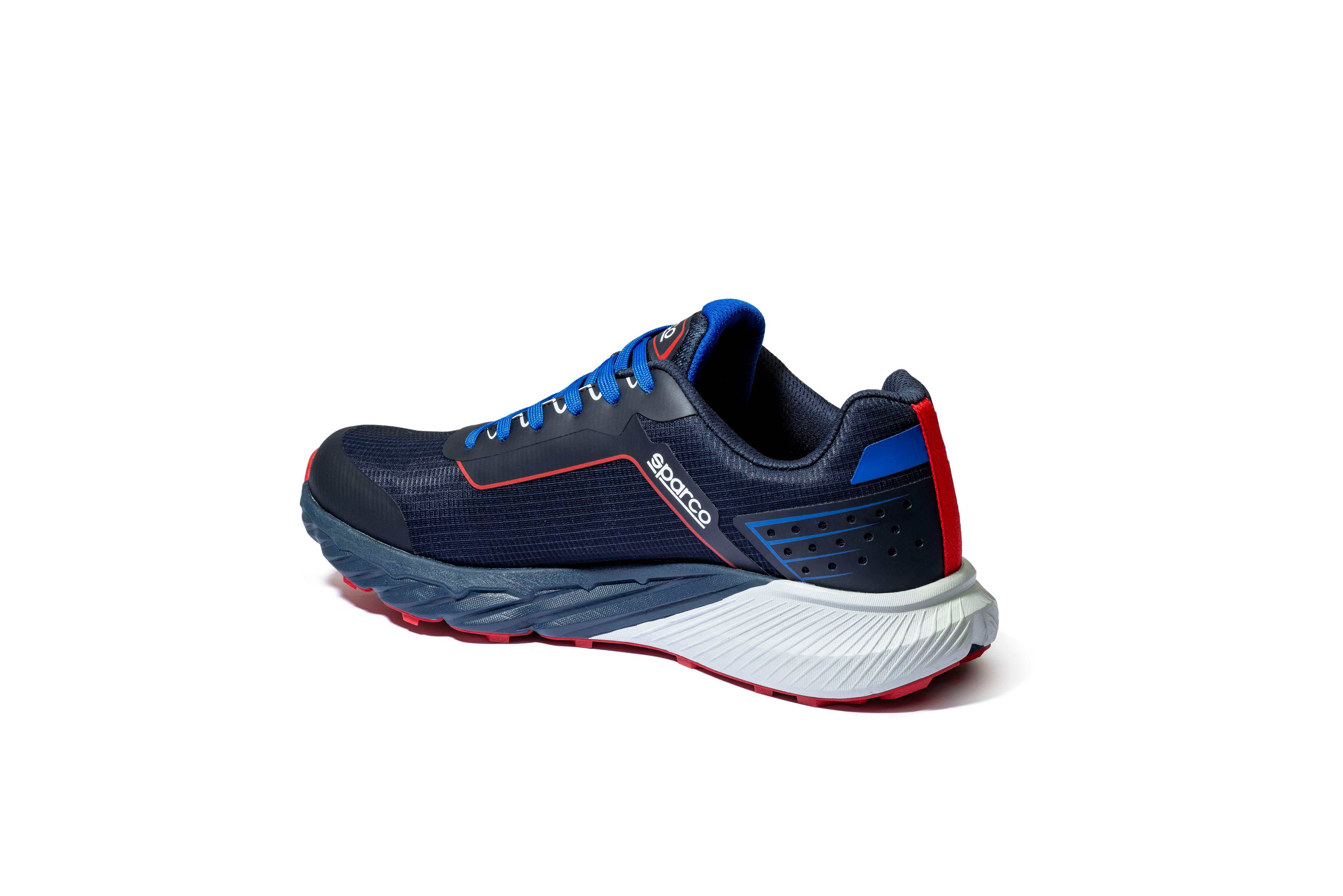 Sparco Scarpe S-Park Leon blu/rosso navy/blue/red-scarpe antinfortunistiche da lavoro