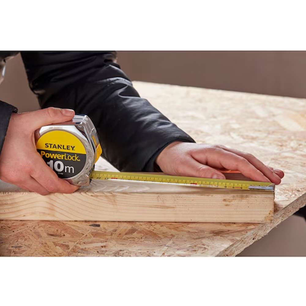 Flessometro PowerLock 10m Stanley 33-442