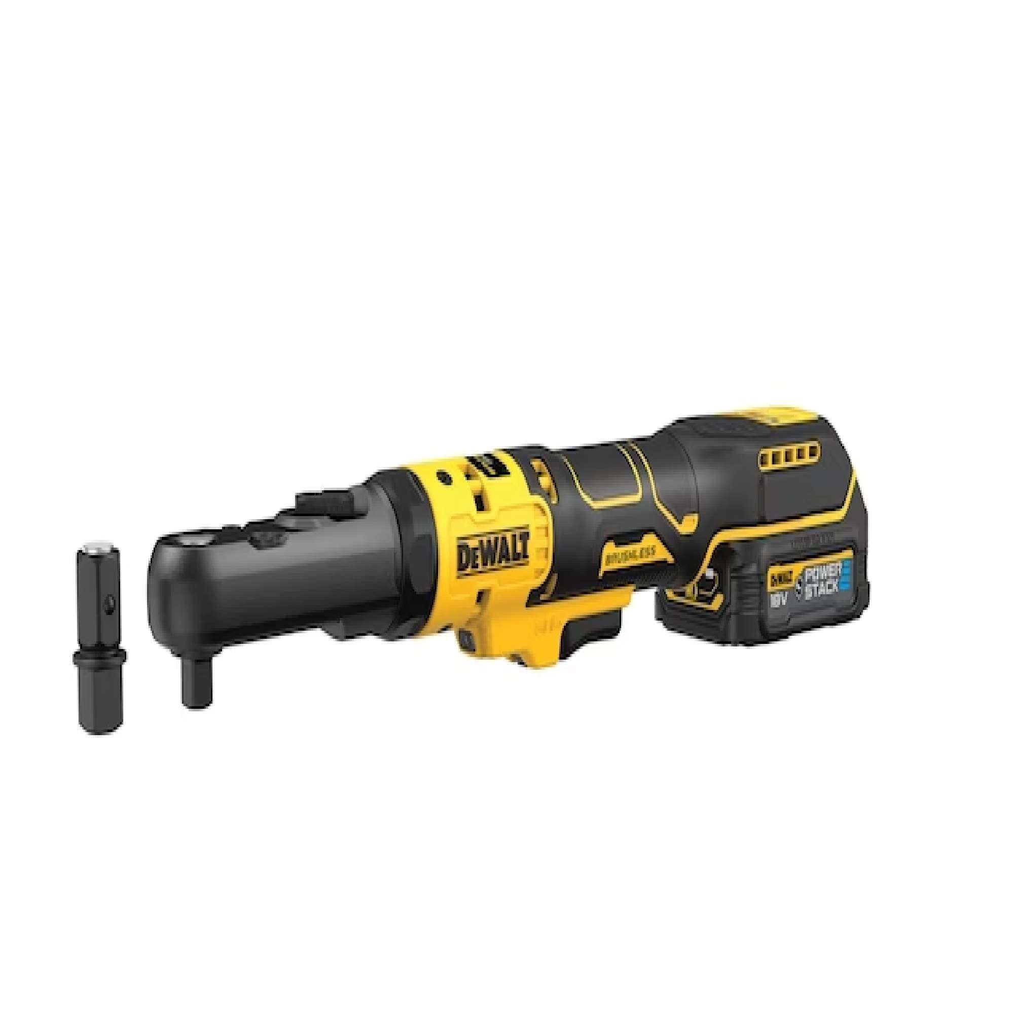 Cricchetto attacco quadro maschio 1/2" + 3/8" - Dewalt DCF510E2G-QW