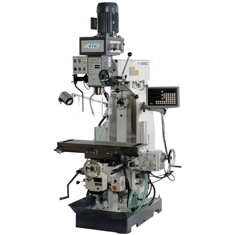 Fresatrice universale con visualizzatore digitale FTX-80-FC Visual 400V
