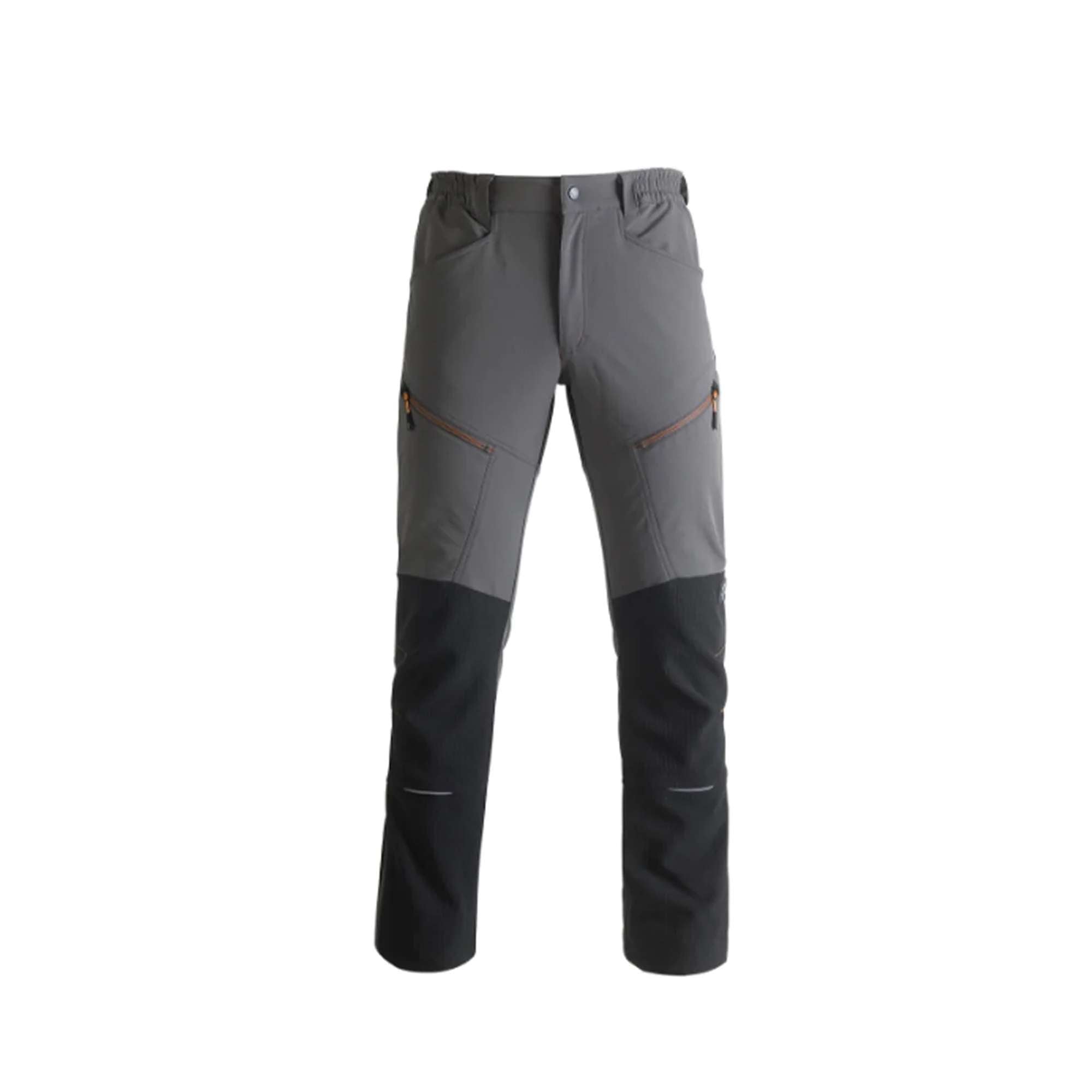 Pantaloni da lavoro elasticizzati Grigio/Nero 54% Nylon 39% Poliestere 7% TG.S Kapriol