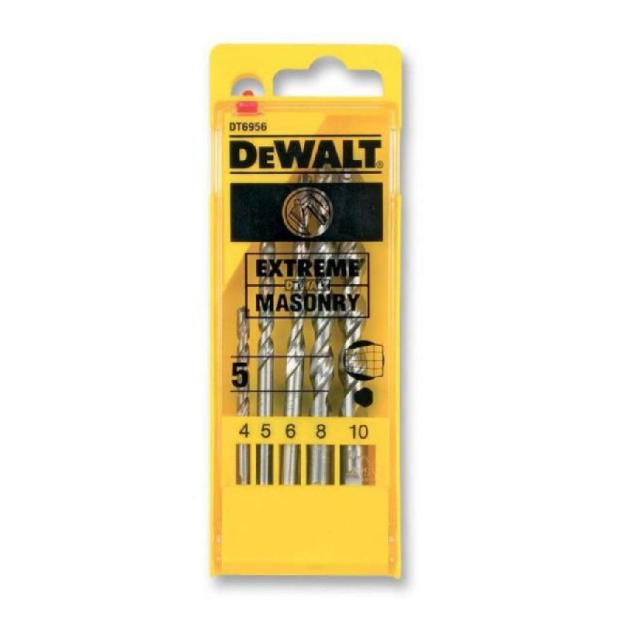 Set 5 punte per muro a due taglienti - Dewalt DT6956-QZ